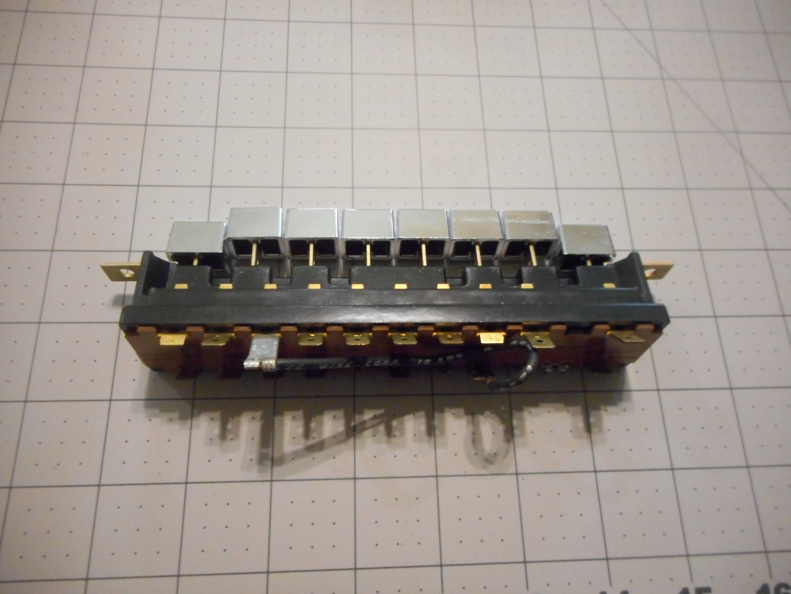 Thermador Bosch 8 Button Dishwasher Selector Switch NEW Vintage Part    (B-5)