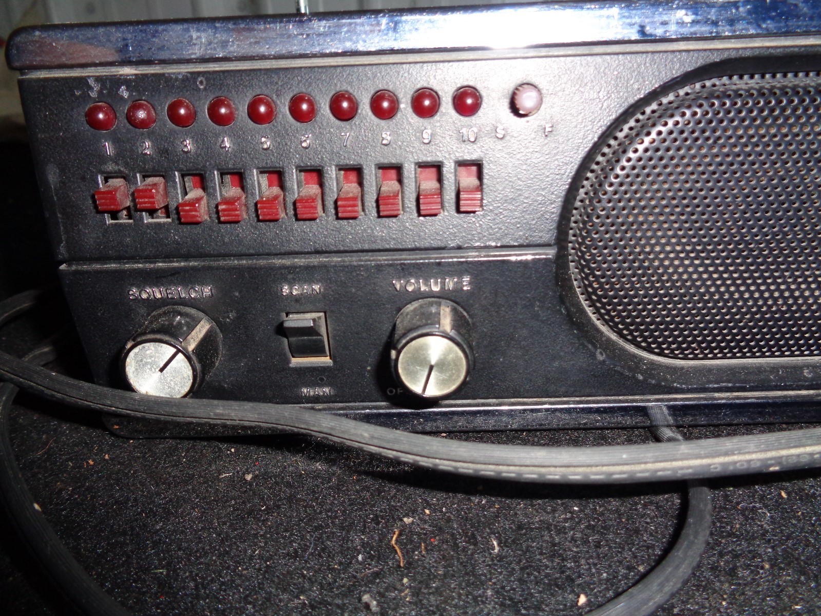 BEARCAT 12 SCANNER UNIT L/H/U/T MODEL BC-12