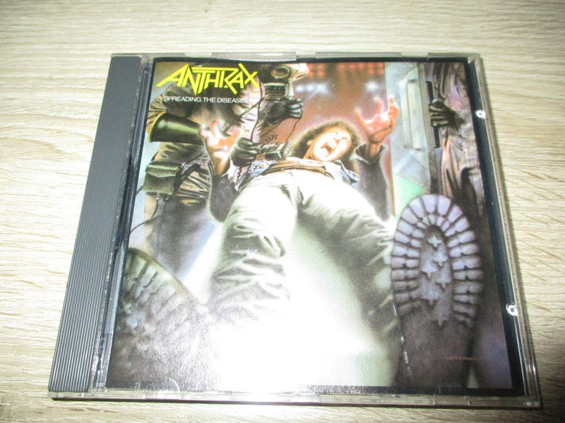 Anthrax Spreading The Disease Cd