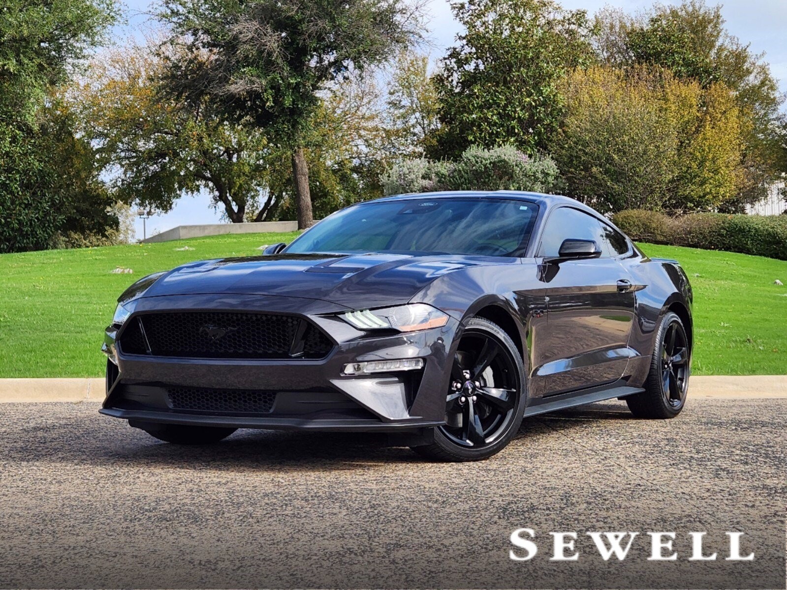 2022 Ford Mustang, Dark Matter Gray Metallic With 5217 Miles Available
