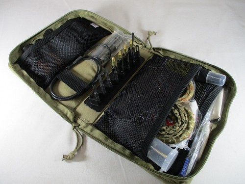 NEW OTIS LARGE MILITARY GUN CLEANING KIT MULTI-CALIBER 5.56 7.62 9mm .45 T-MOD ®