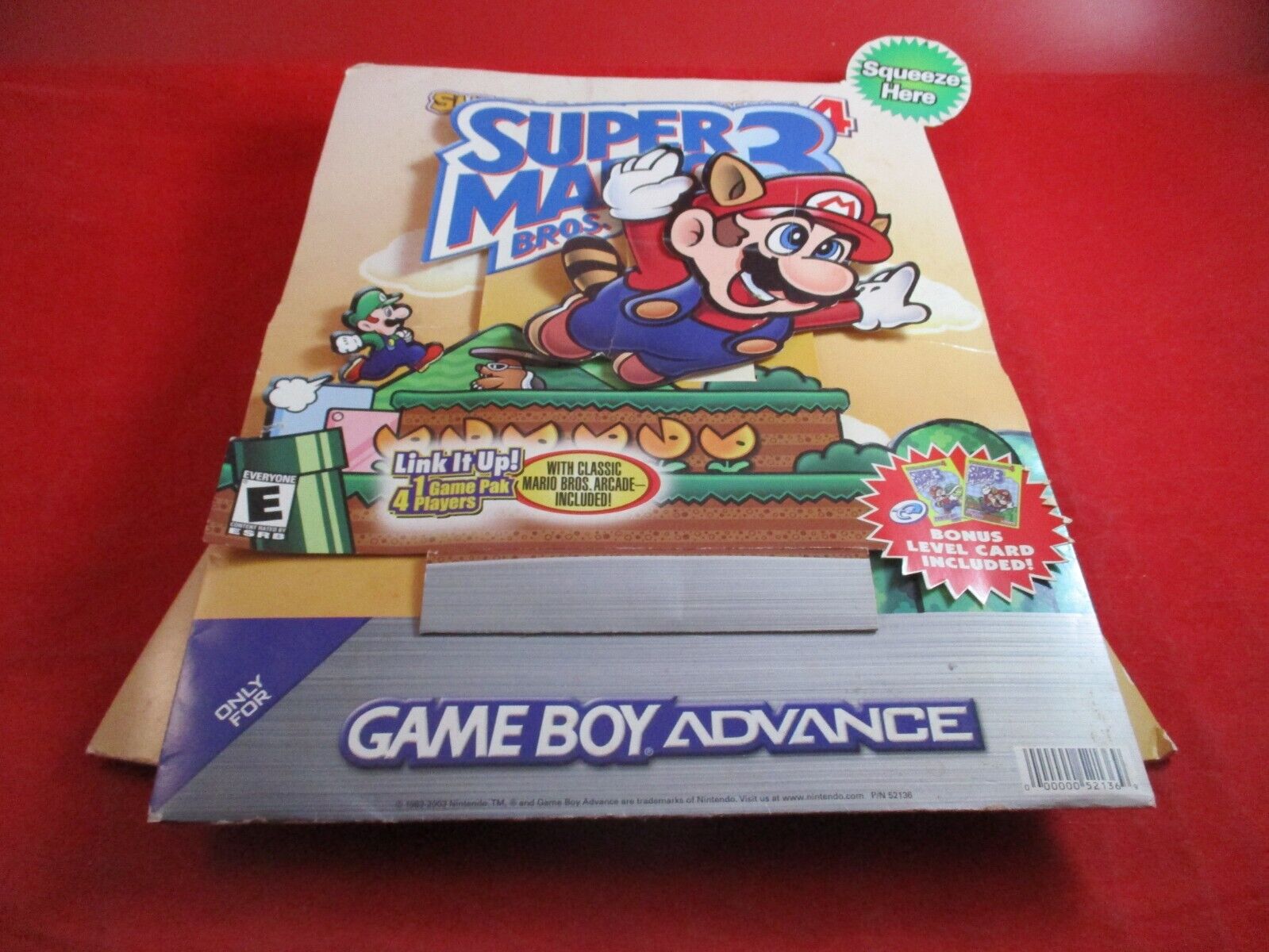 Super Mario Advance 4 SM Bros. 3 Nintendo Game Boy Advance Super Mario Advance 4 SM Bros. 3 Nintendo Game Boy Advance