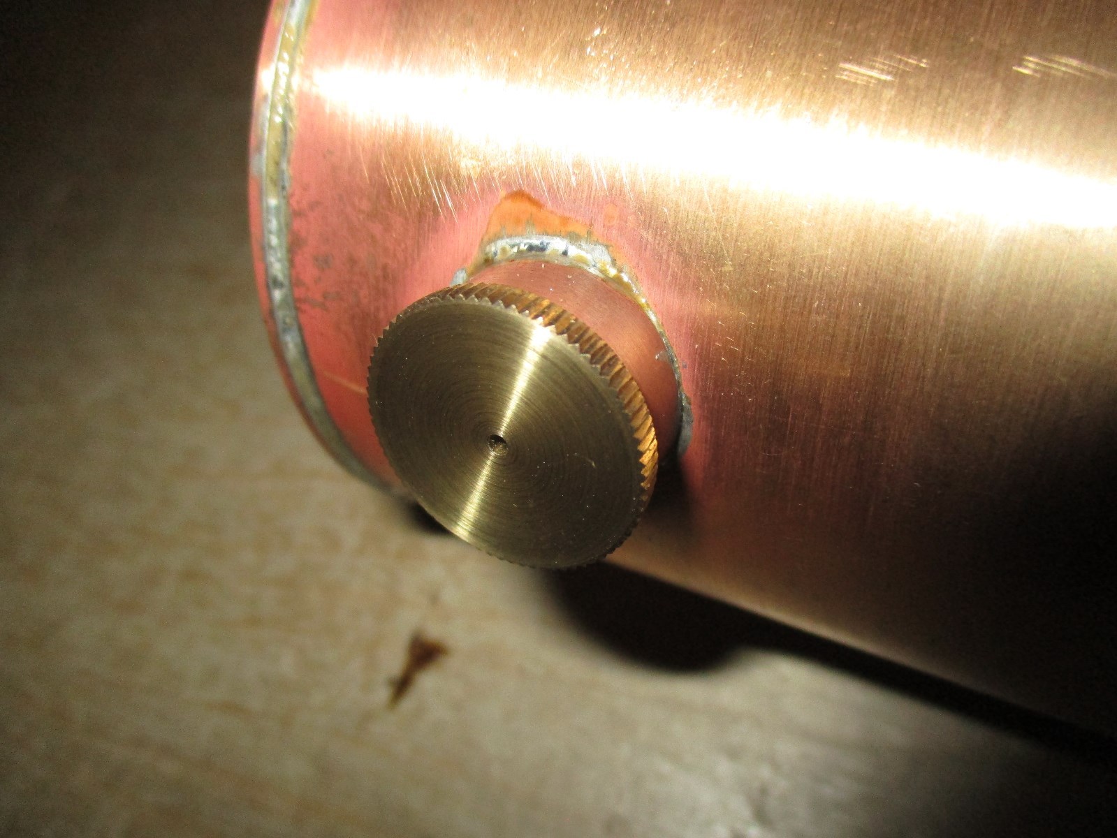 Model Springfield Gas Engine Brass Replacement Fuel Tank NEW!