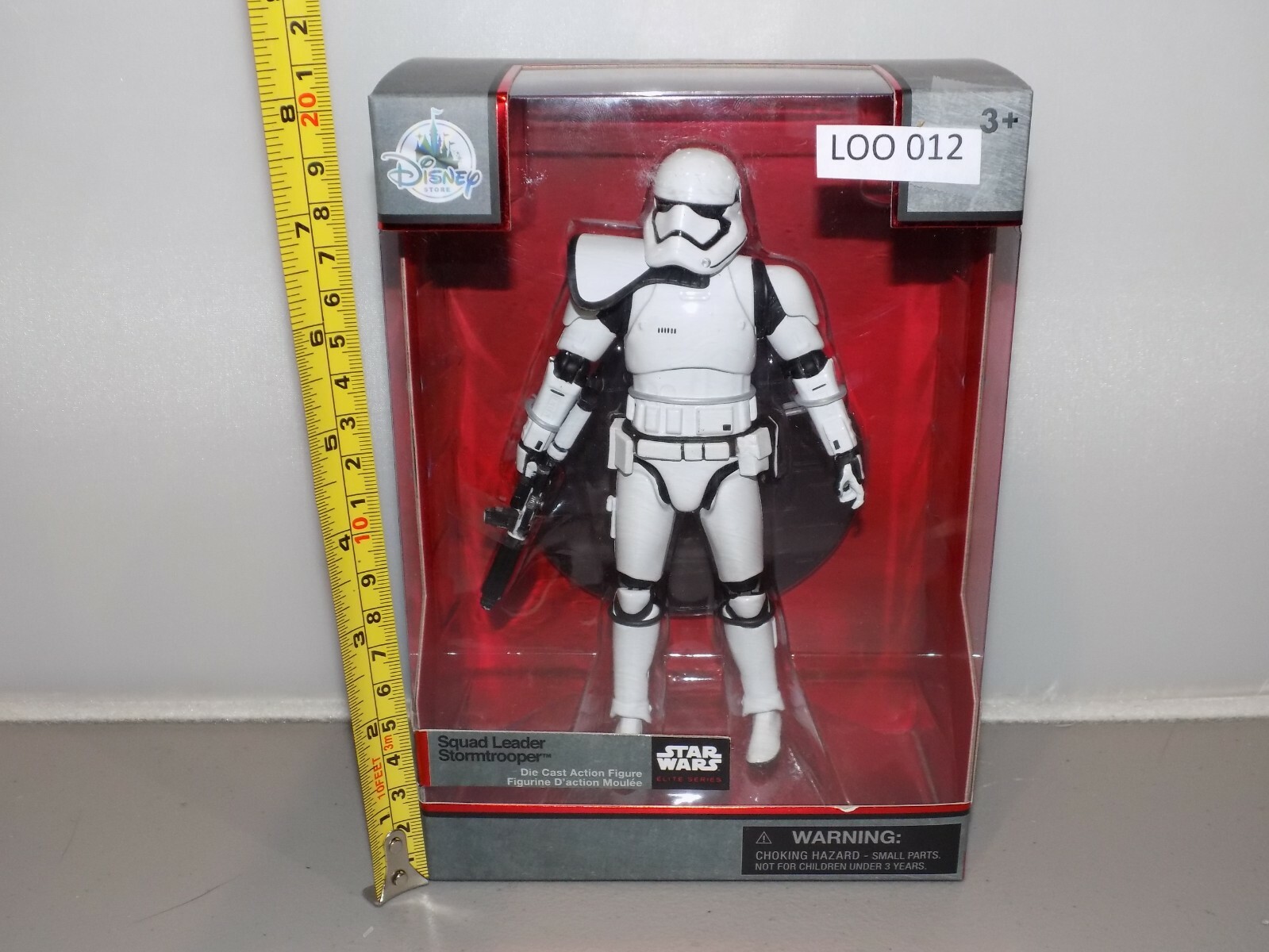 Star Wars Elite Series Die Cast Figure SQUAD LEADER STORMTROOPER NIB LOO 012