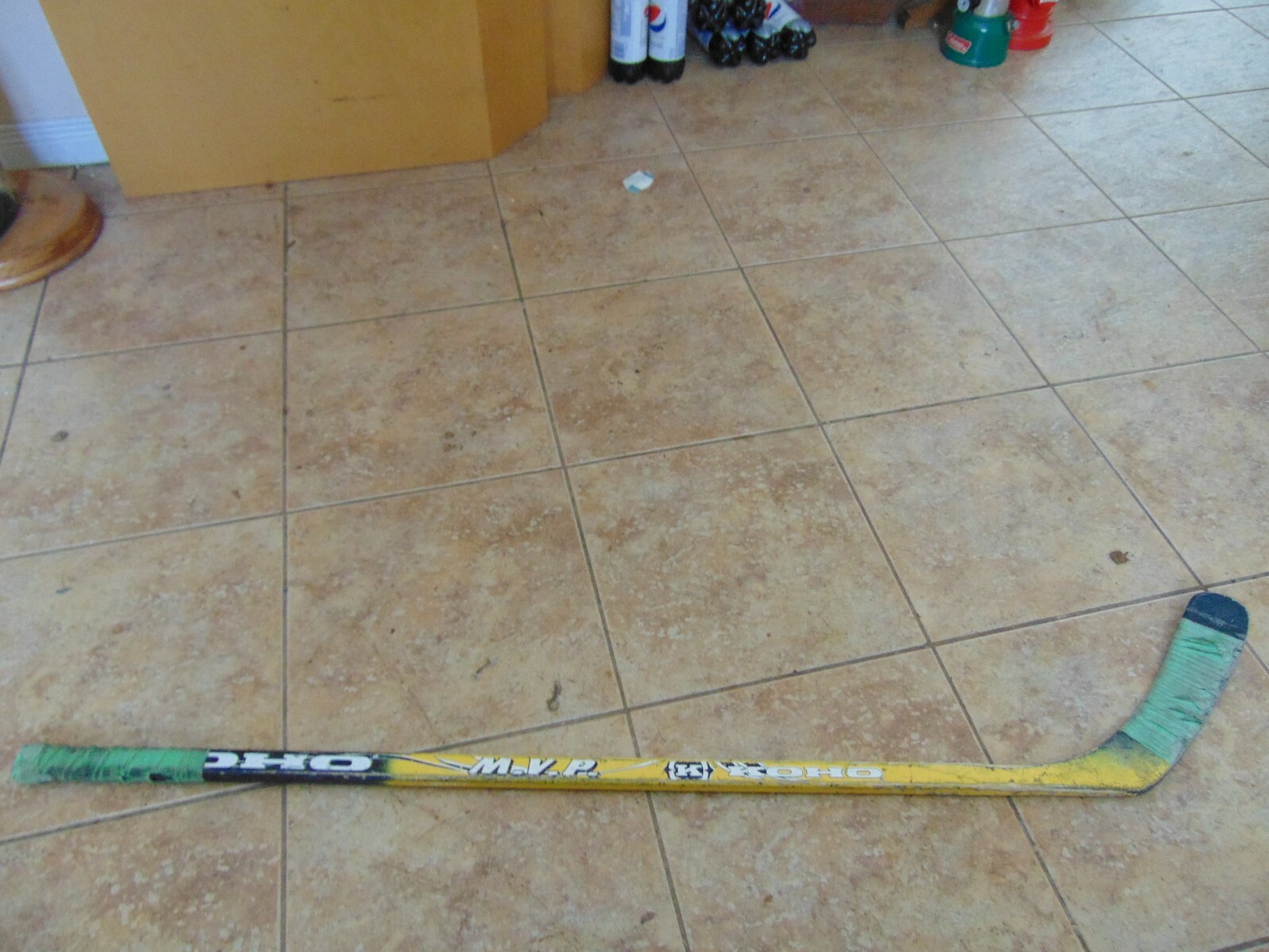 vintage,   wooden  hockey  stick  -  koyo   nice    nice   #  7049