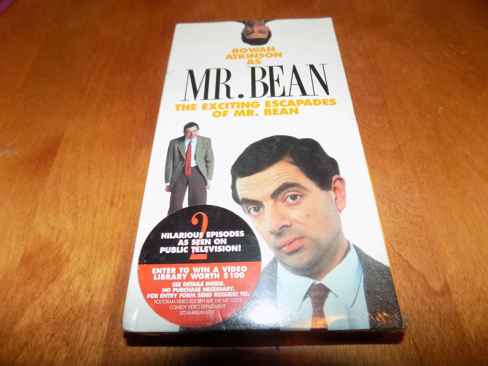 The Amazing Adventures Of Mr. Bean (VHS, 1990) Rowan