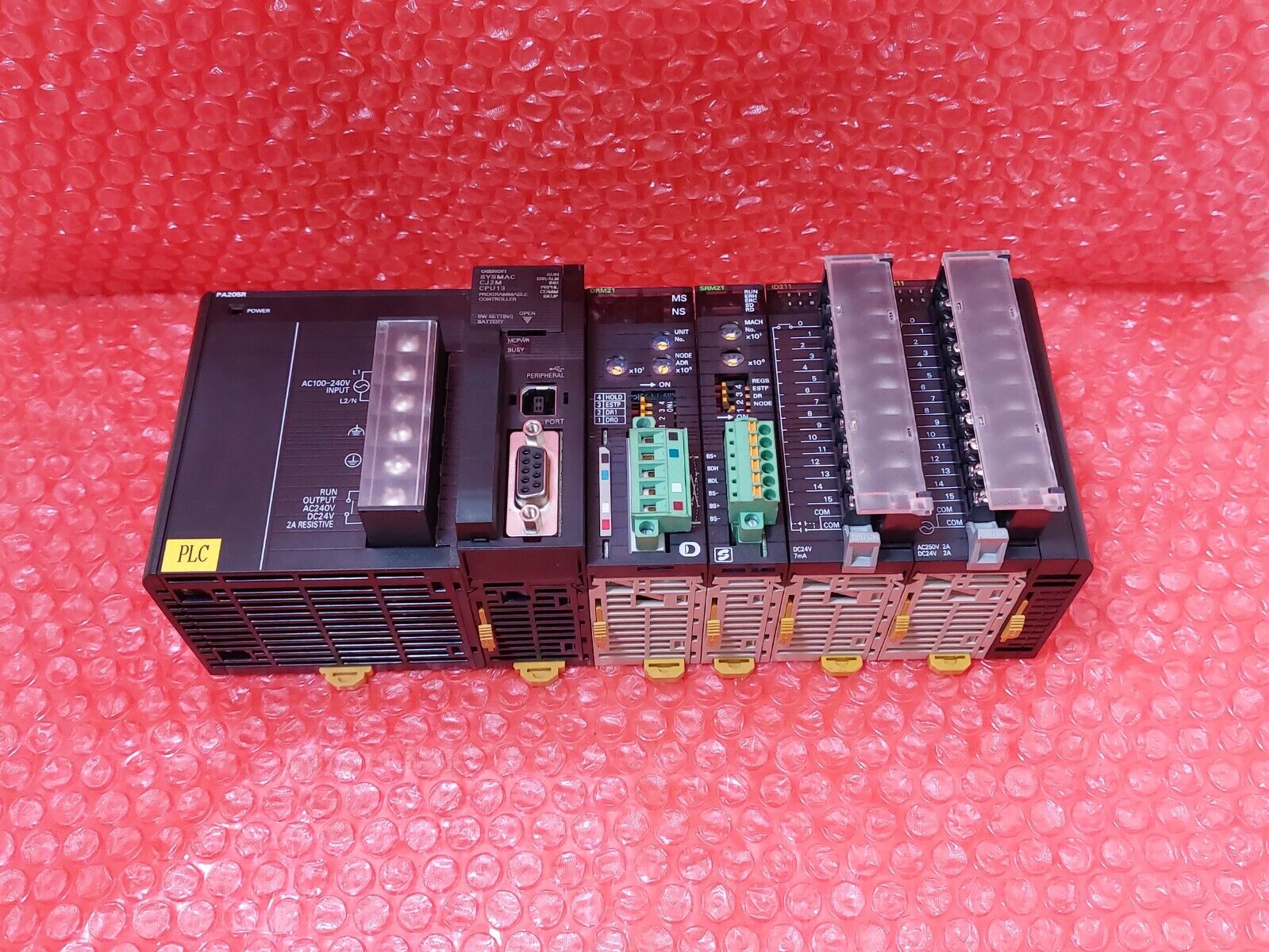 Omron CJ1W-PA205R + CJ2M-CPU13 + DRM21 + SRM21 + ID211 + Omron CJ1W-PA205R + CJ2M-CPU13 + DRM21 + SRM21 + ID211 +