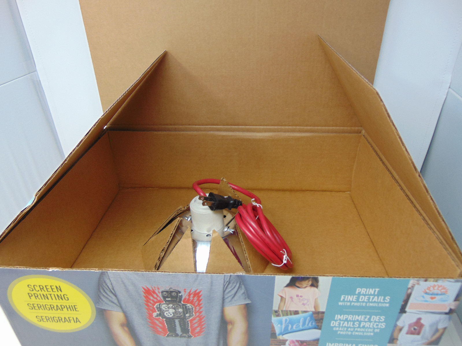 SPEEDBALL ART PRODUCTS 45059 ULTIMATE DIAZO FABRIC SCREEN PRINTING KIT (USED)