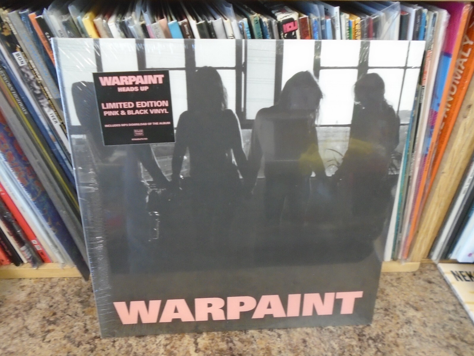 WARPAINT Heads Up LP NEW PINK & BLACK vinyl [2nd album