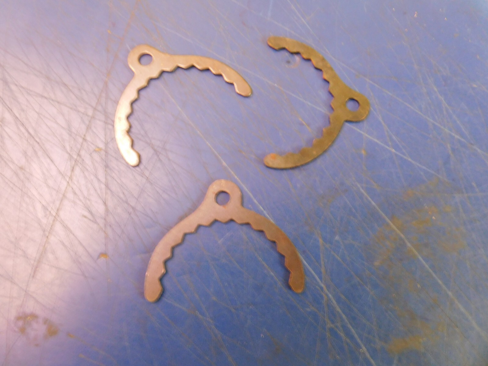 3PK REAR FORK SWING ARM LOCK NUT PLATE HARLEY K & XL