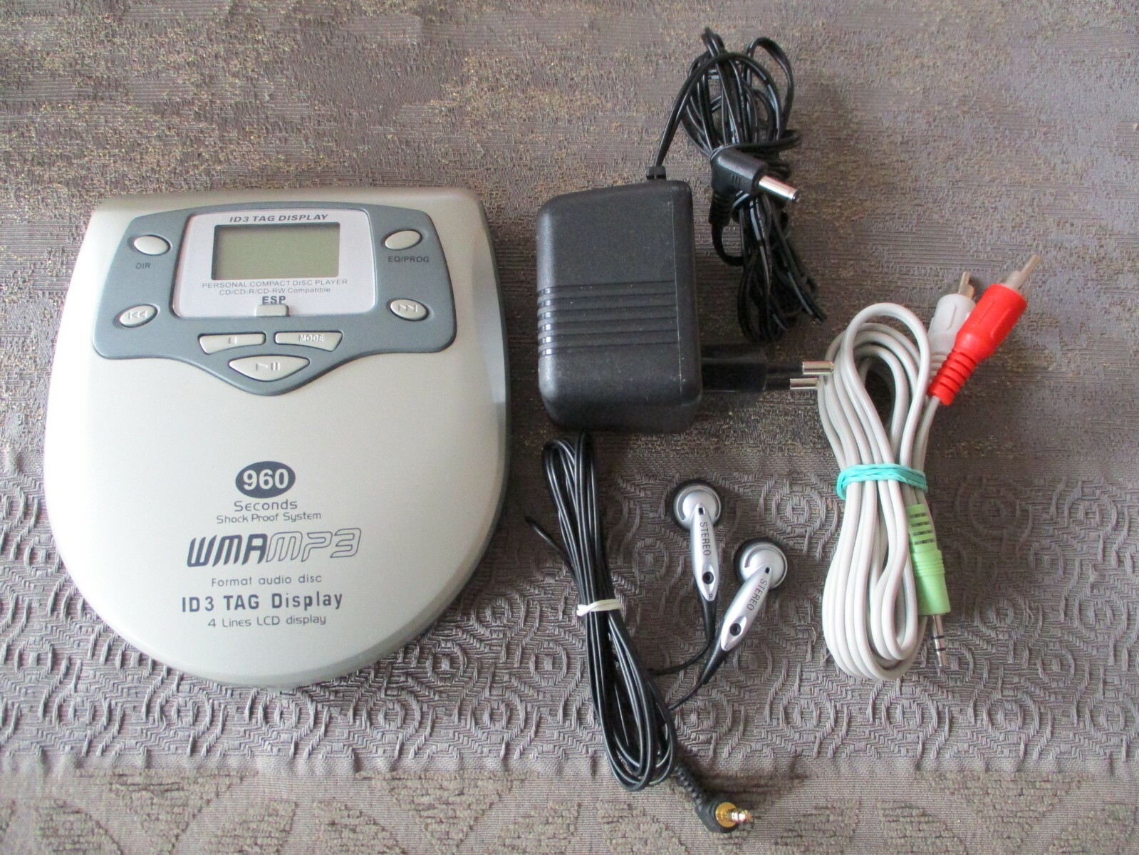 Tragbarer CD+MP3 Player