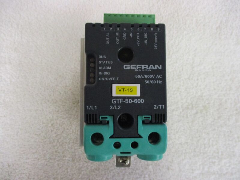 GEFRAN GTF Power Controller 50A 600VAC    GTF-50-600-0-0-0-0
