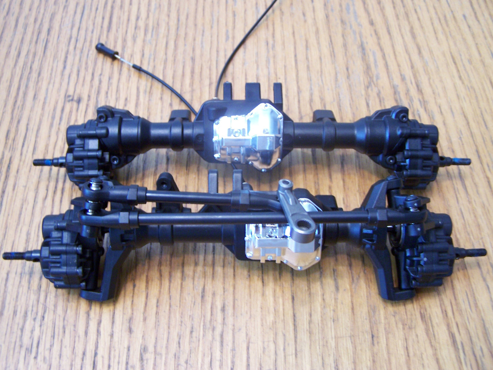 Fits Traxxas TRX-4 Crawler K10 High Trail Chevy Portal Axle Front Rear Ford F150