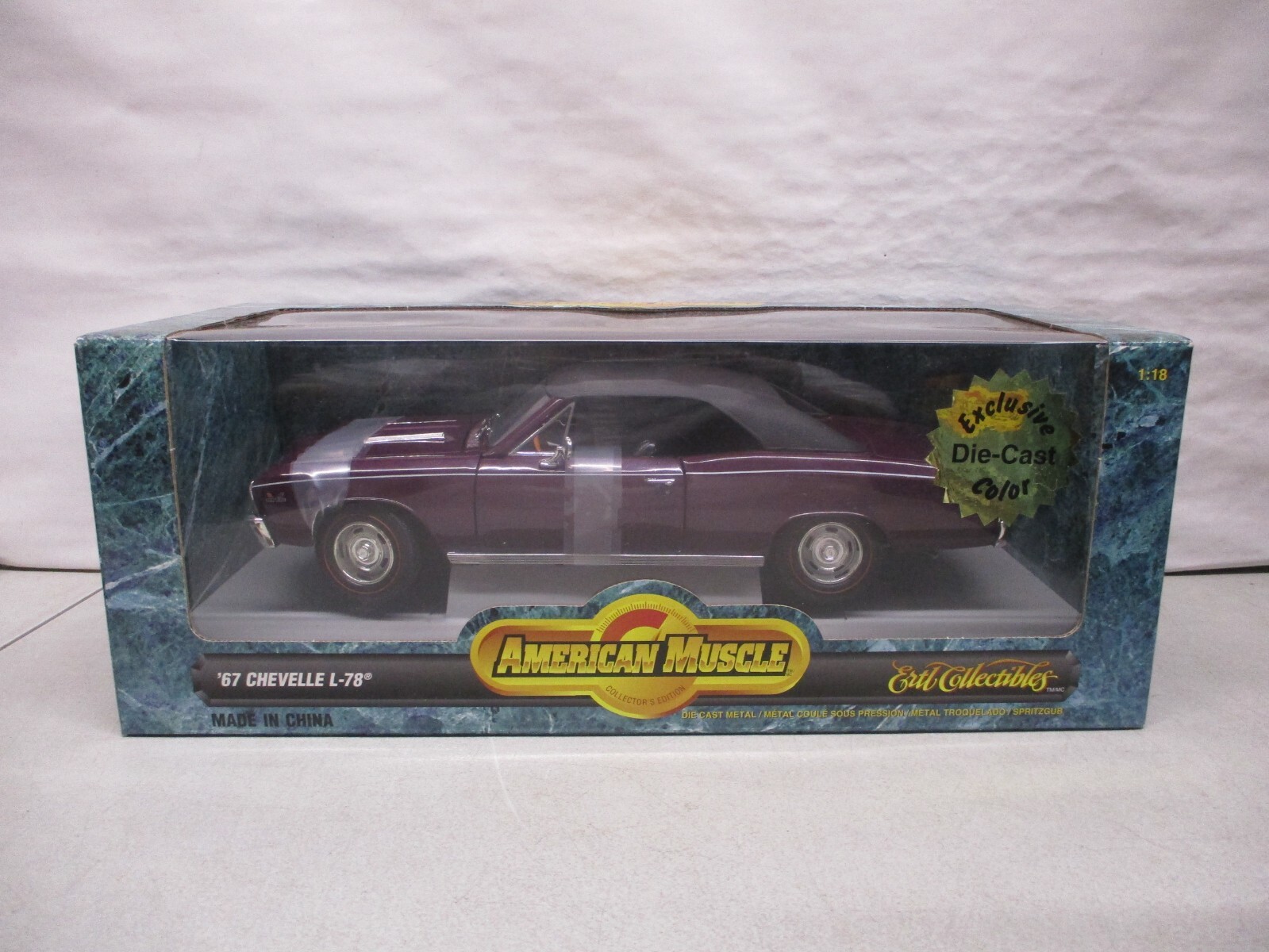 American Muscle 1967 Chevelle 1/18 リミテッド Ertl American Muscle 1:18 scale '67 Chevelle L-78 | eBay