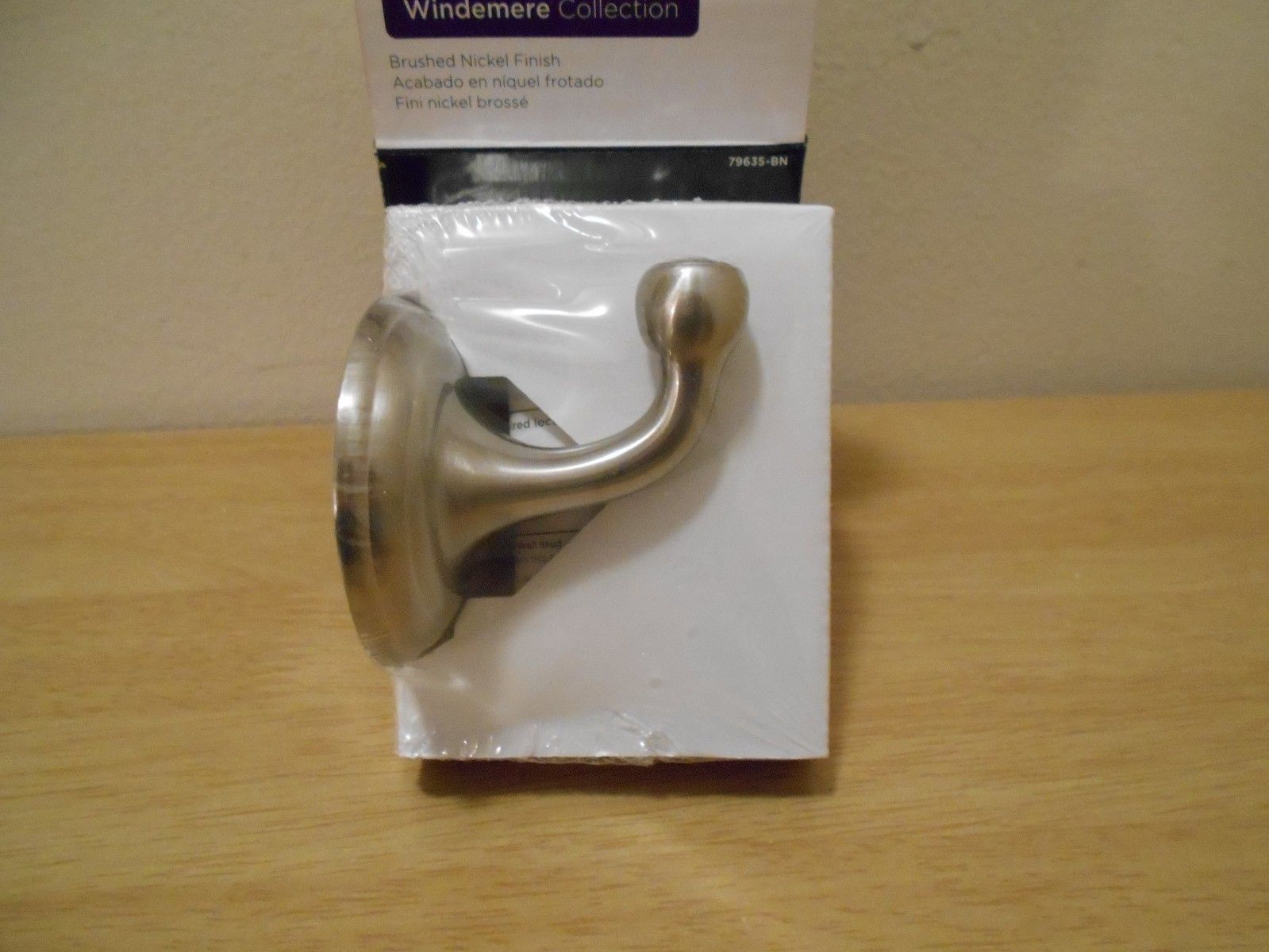 Pared Cromo Baño Delta ganchos y Colgadores