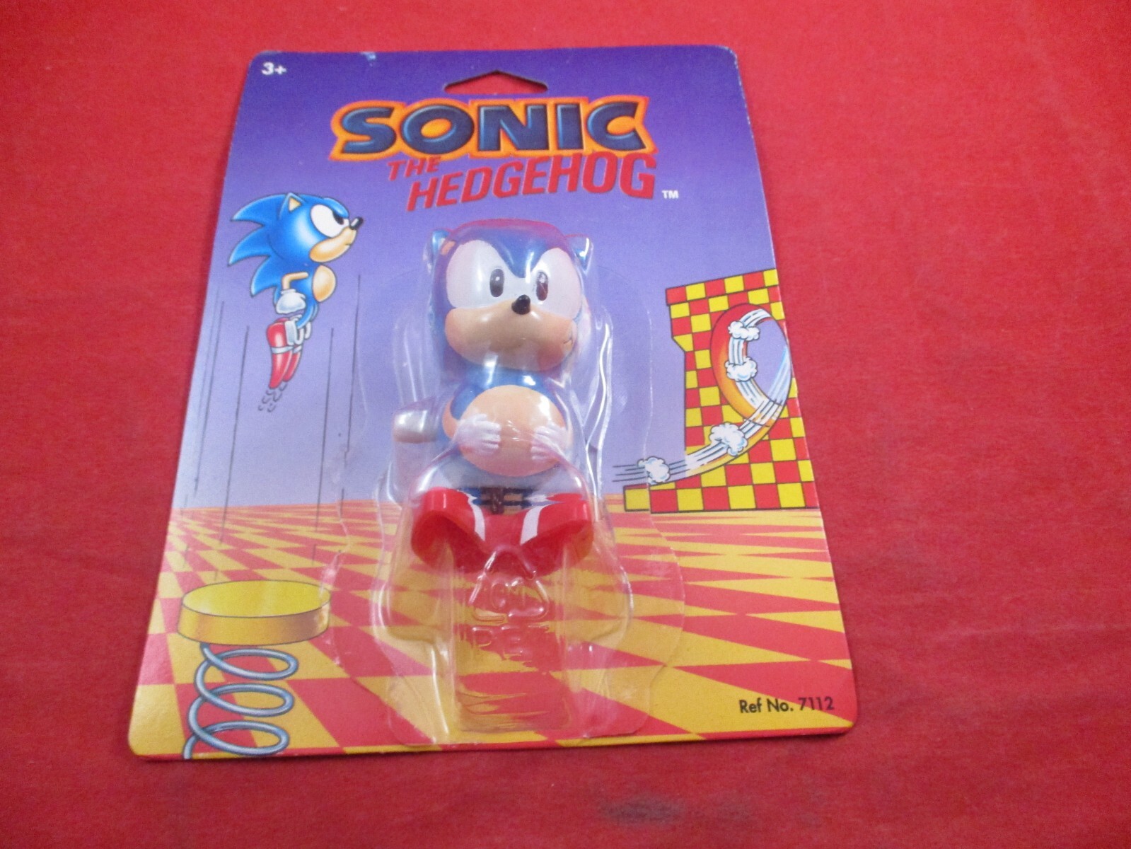 少年漫画 SEGA SONIC THE HEDGEHOG VINTAGE/Y2K SEGA Sonic the Hedgehog Zeg Shirt 90s Vintage L Grey Japan