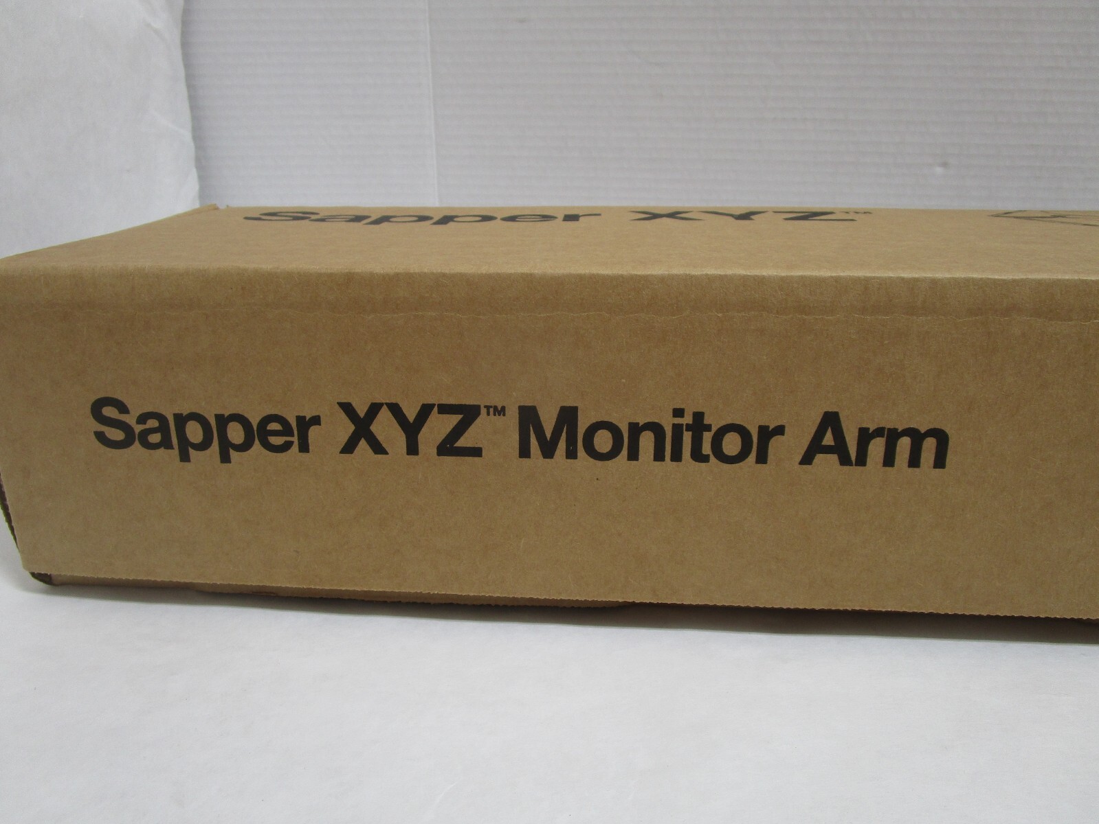 KNOLL SAPPER XYZ MONITOR SINGLE ARM BLACK (XYZMAS CLMPK) NEW SEE PHOTO FREE SHIP