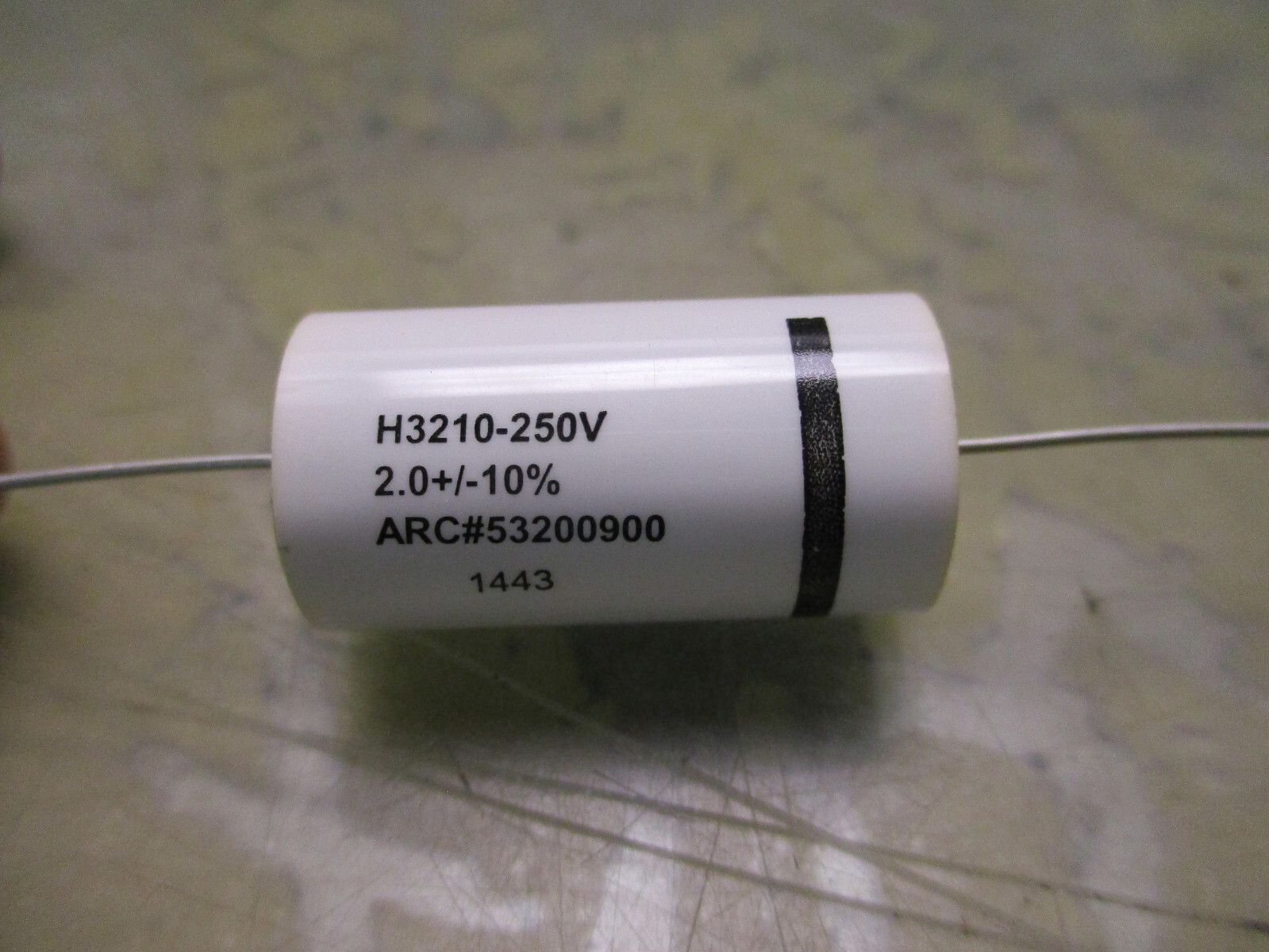 audio research h3210-250v 2.0uF 10% capacitor ARC#53200900 audio research h3210-250v 2.0uF 10% capacitor ARC#53200900