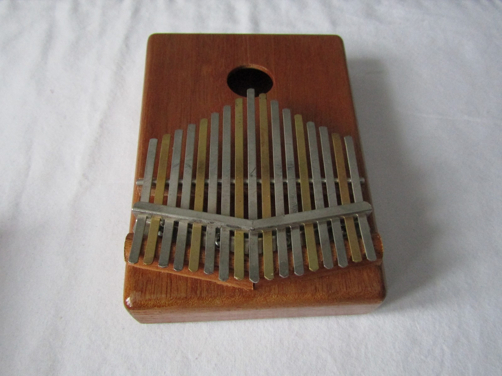 The Sabine Likimba African Hand Harp w/Original Box