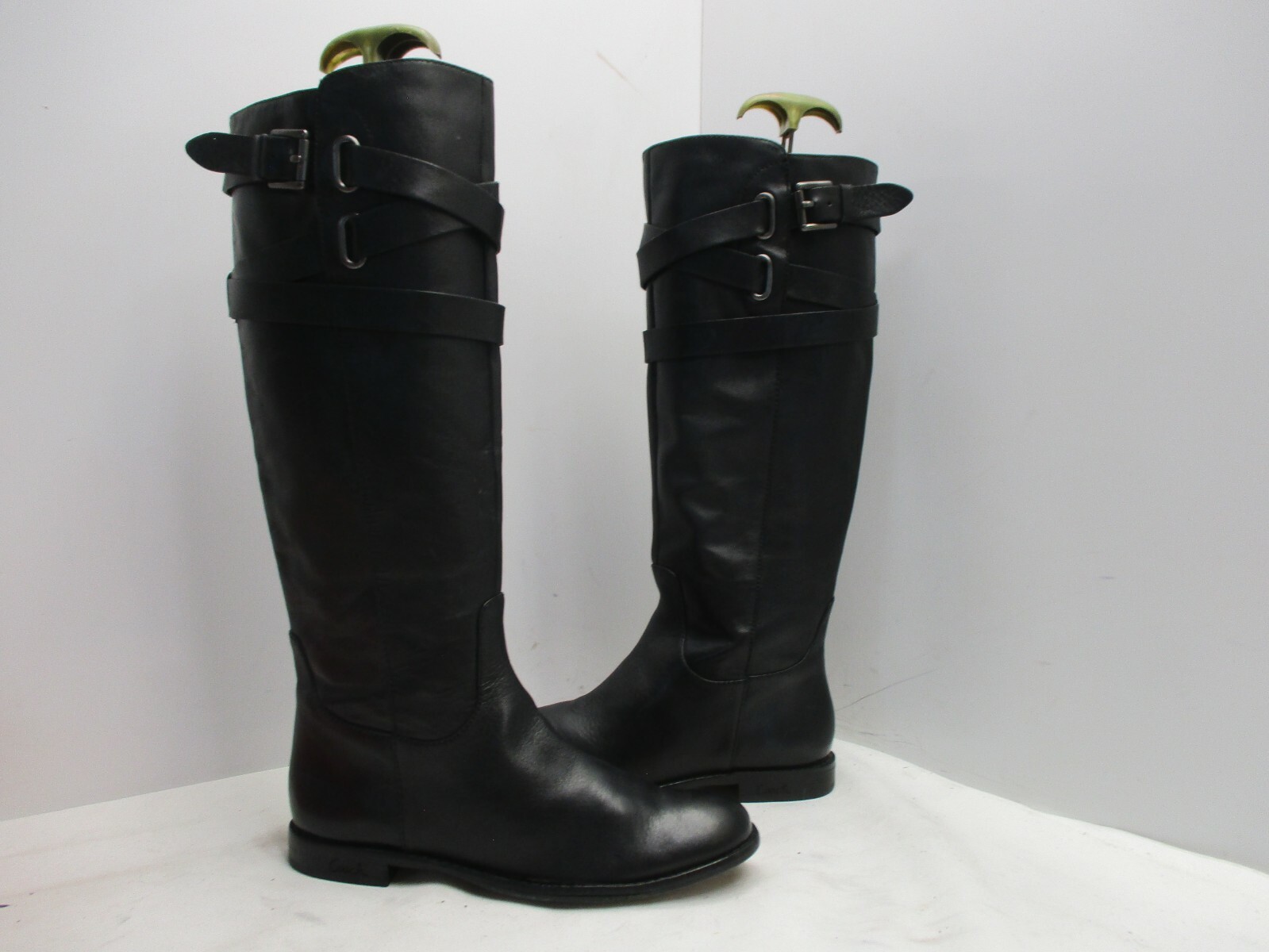 【Coach】Faith Riding Boots ◆国内発送◆ $275 COACH Faith Knee-High Lug Sole Leather Riding Boots