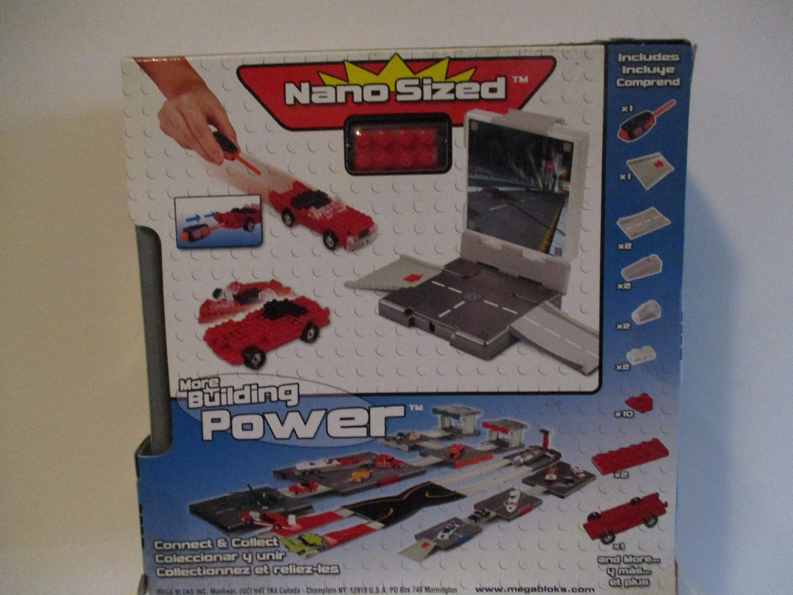 Mega Bloks Nano Red Convertible,  model and set