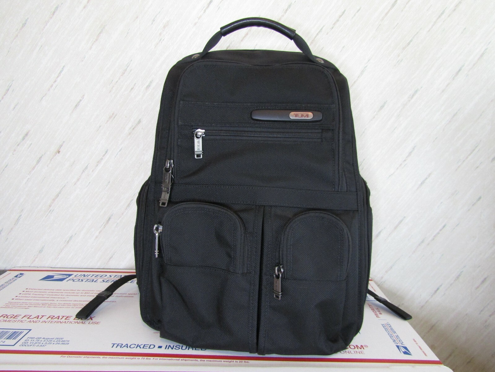 Tumi Alpha 2 Business Brief Pack Backpack Black 26173 435 Pre