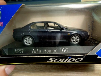 ALFA ROMEO 166 SOLIDO 1/43 REF 1551