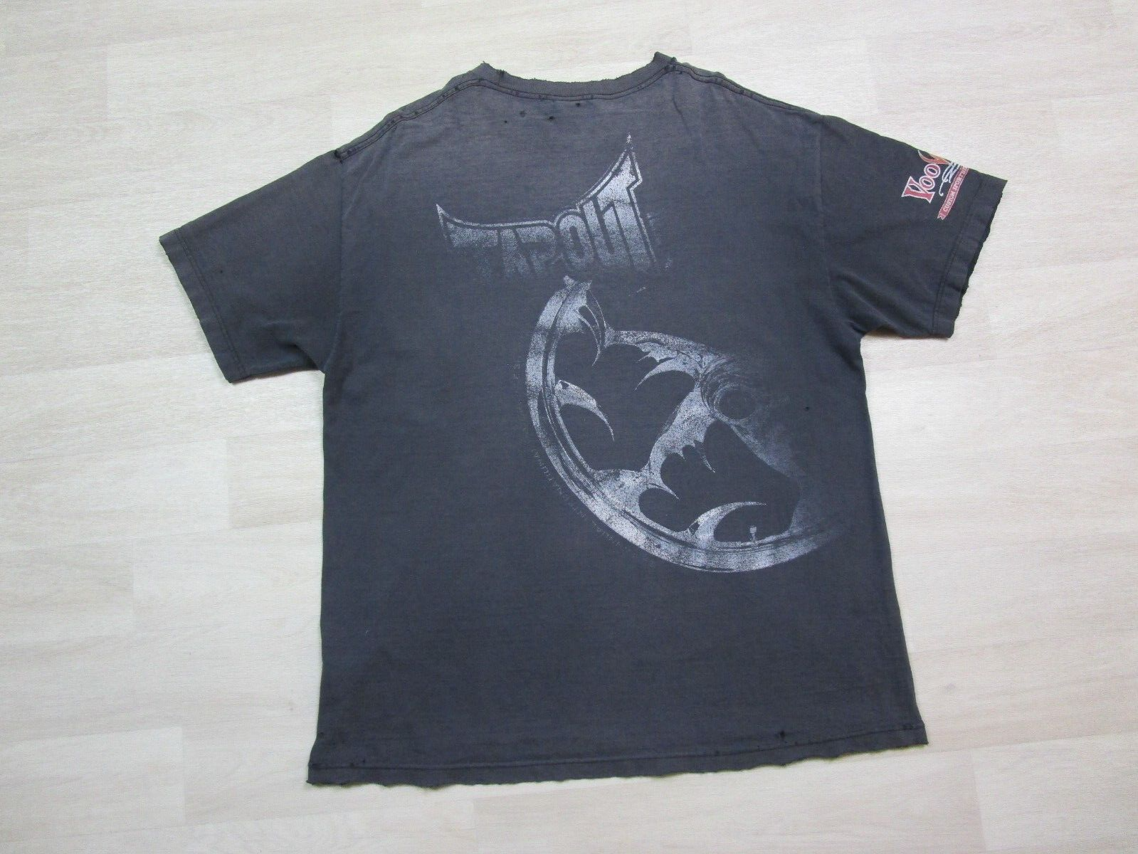 SUBCULTURE TWIN EAGLE T-SHIRT BLACK キムタク Vintage Tapout Motorcycle T Shirt (XL) Y2K Cyber Goth Biker