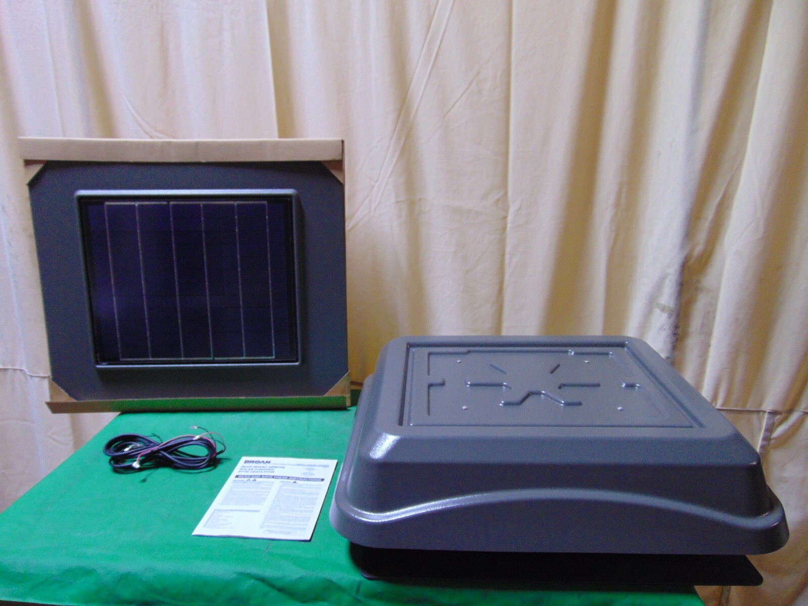 Broan solar attic fan deals