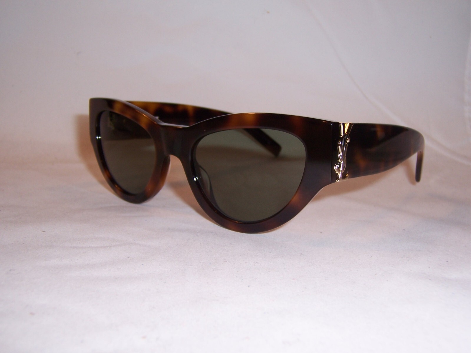 SAINT LAURENT SAINT LAURENT SUNGLASSES SL M94 003 HAVANA/GREEN 53MM AUTHENTIC 94