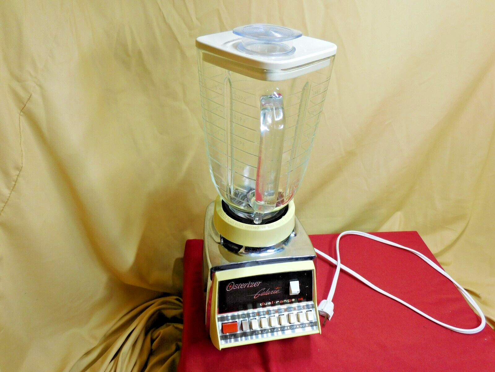 Osterizer Dulce ブレンダー シルバー WORKING VTG Oster Osterizer Cycle Blend Designer Blender