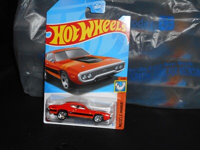2023 HOT WHEELS 71 PLYMOUTH GTX IN ORANGE COLOR NICE!!!