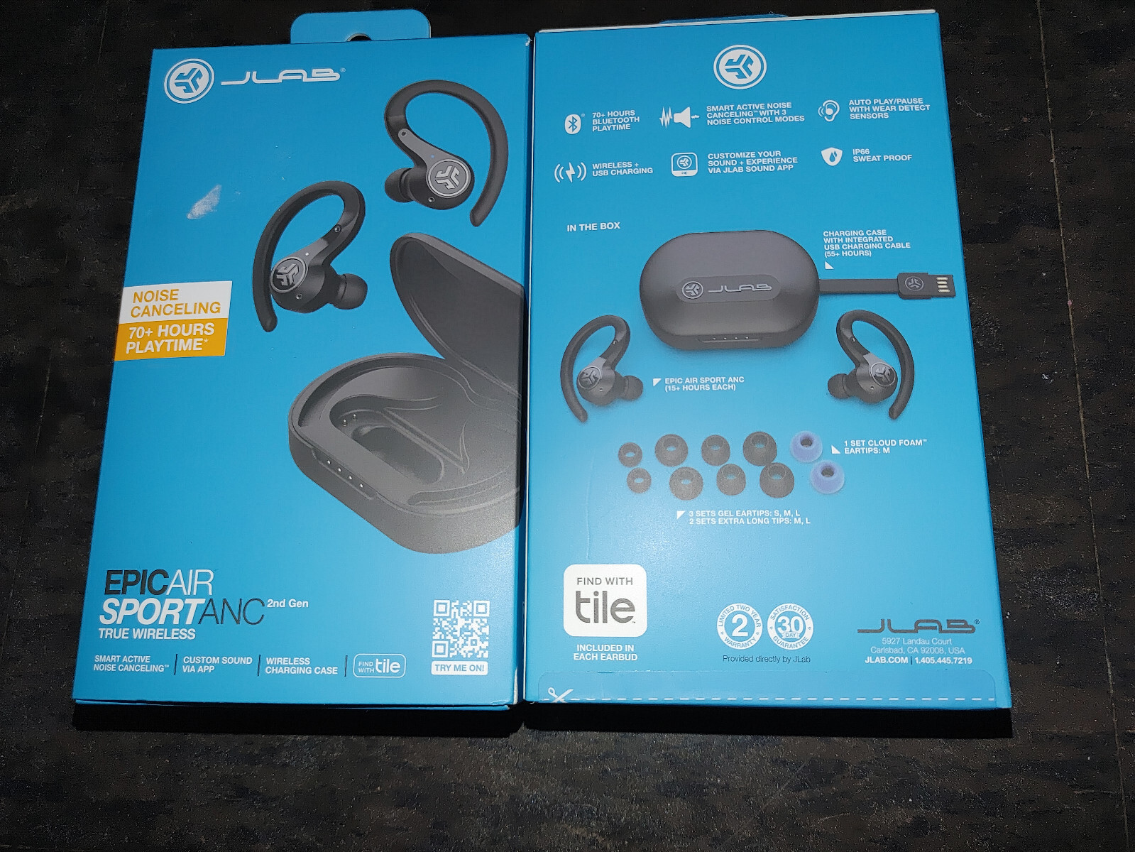Jlab audio Epic Air Sport ANC True Wireless Earbuds black EBEAIRSPTNCRBLK82 NEW 812887019316 | eBay Jlab audio Epic Air Sport ANC True Wireless Earbuds black EBEAIRSPTNCRBLK82 NEW 812887019316 | eBay