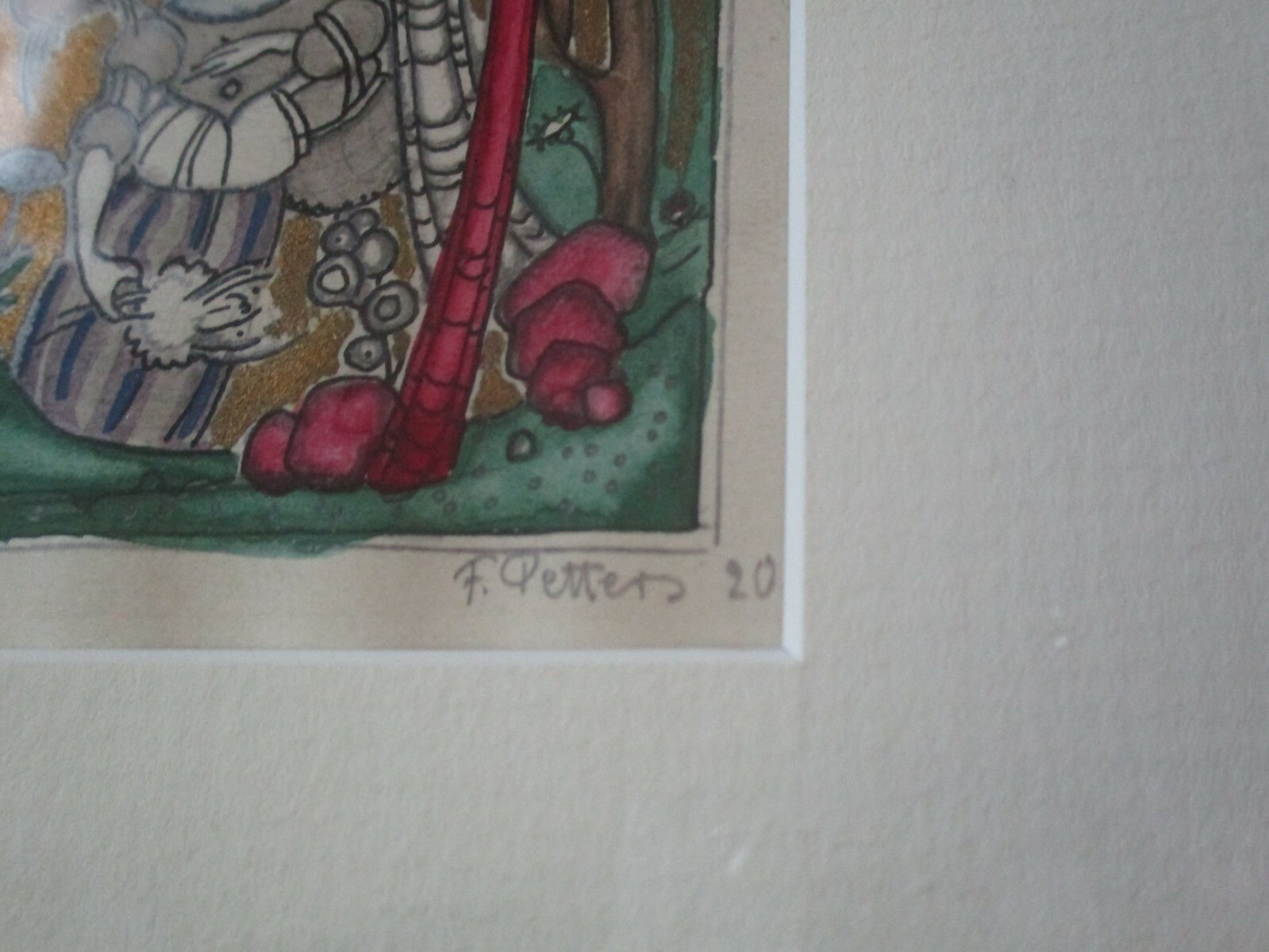 VINTAGE ANTIQUE PAINTING PORTRAIT ABSTRACT ART DECO MODERNIST SURREALISM 1920'S