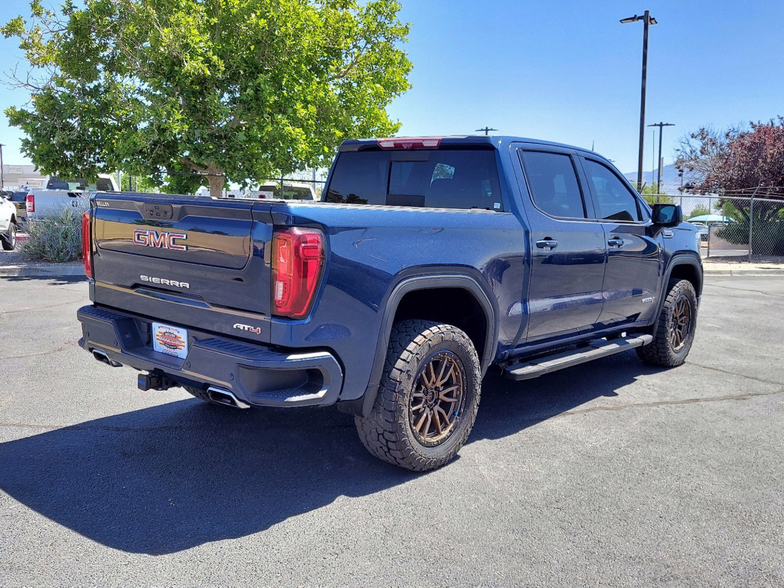2020 Gmc Sierra 1500 At4 34908 Miles Pacific Blue Metallic Used Gmc Sierra 1500 for sale in