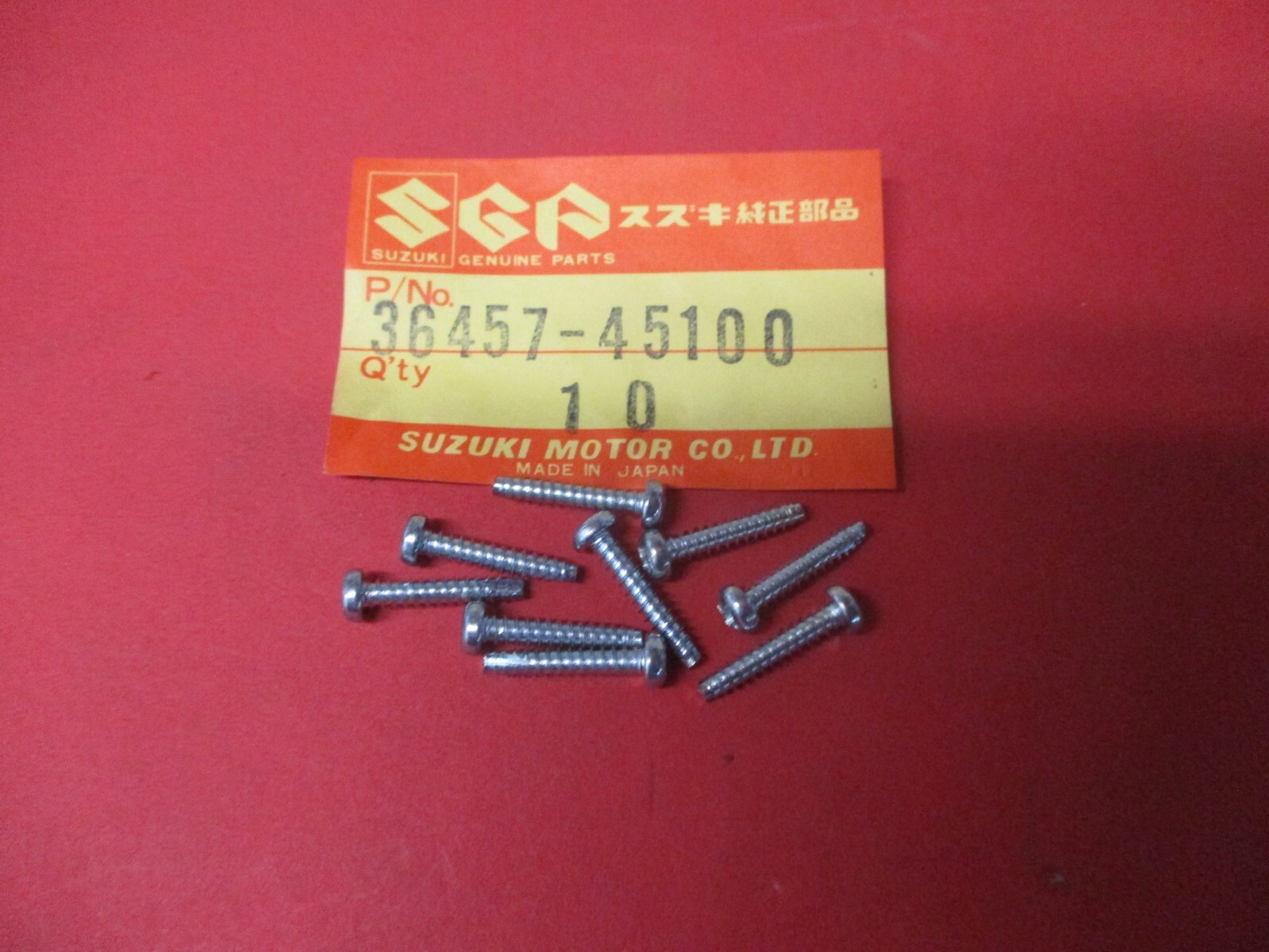 s NOS OEM NEW ORIGINAL SUZUKI GS1100 GS1000 GS750 METER SCREW