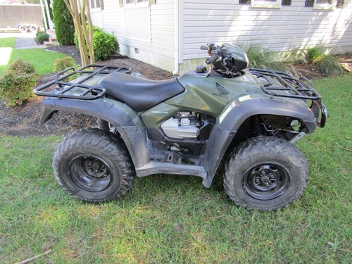 Honda Rubicon Trx500 TRX500FA 4X4 Atv Foreman AUTOMATIC GOOD SHAPE