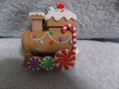 Bath & Body Works Light Up Musical Gingerbread Train Pocketbac New