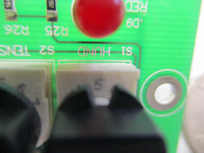 3-Rotary 10 pos switches board bcd arduino microprocessor dmx address project