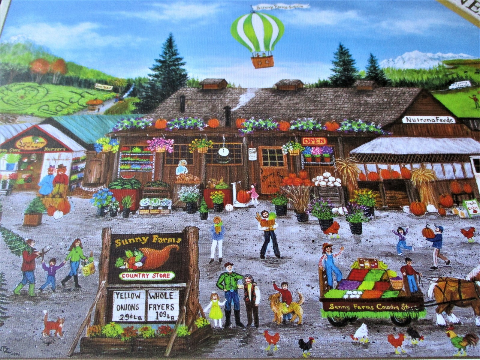 Masterpieces 750 Piece Cindy Mangutz Art Puzzle 