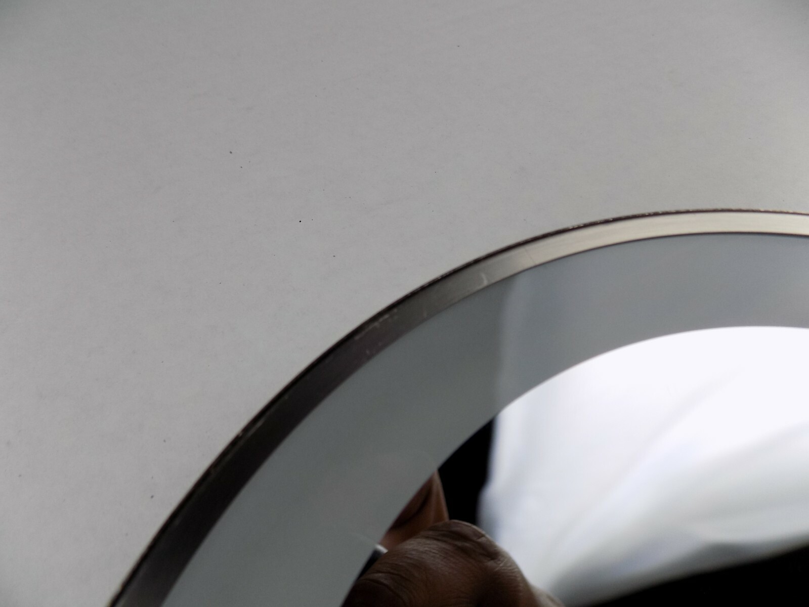 Zadro Bright LED Light Luminous Wall Mount Mirror Dual Magnifications 1X 10X