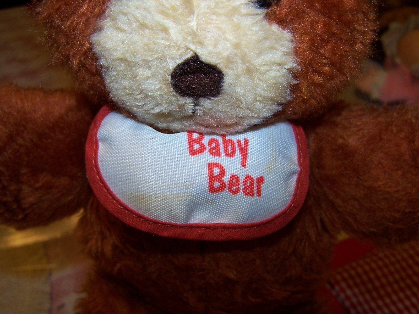 1984 Fisher Price BABY BEAR PLUSH Stuffed Animal 10