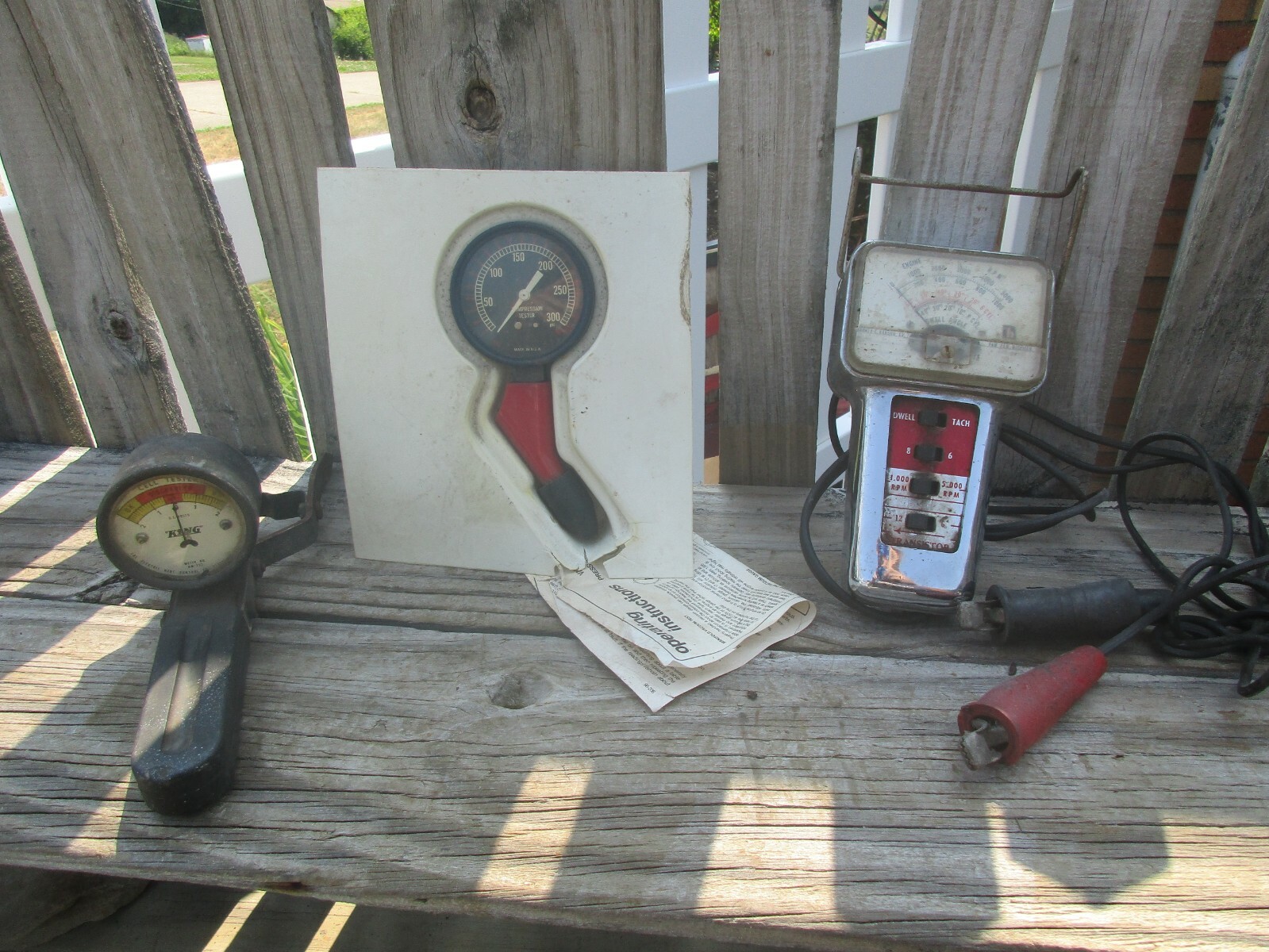 Vintage Automotive Testing Equipment/tools/hot Street Rat Rod/trog