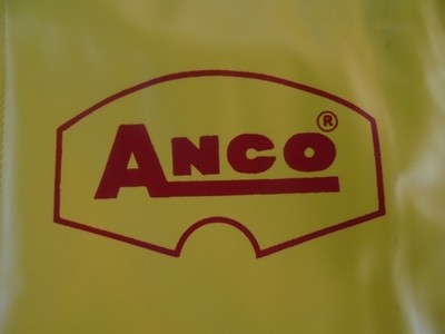 NOS ANCO Rain Coat Slicker Jacket Parka Vintage Advertising Garage Gas Station