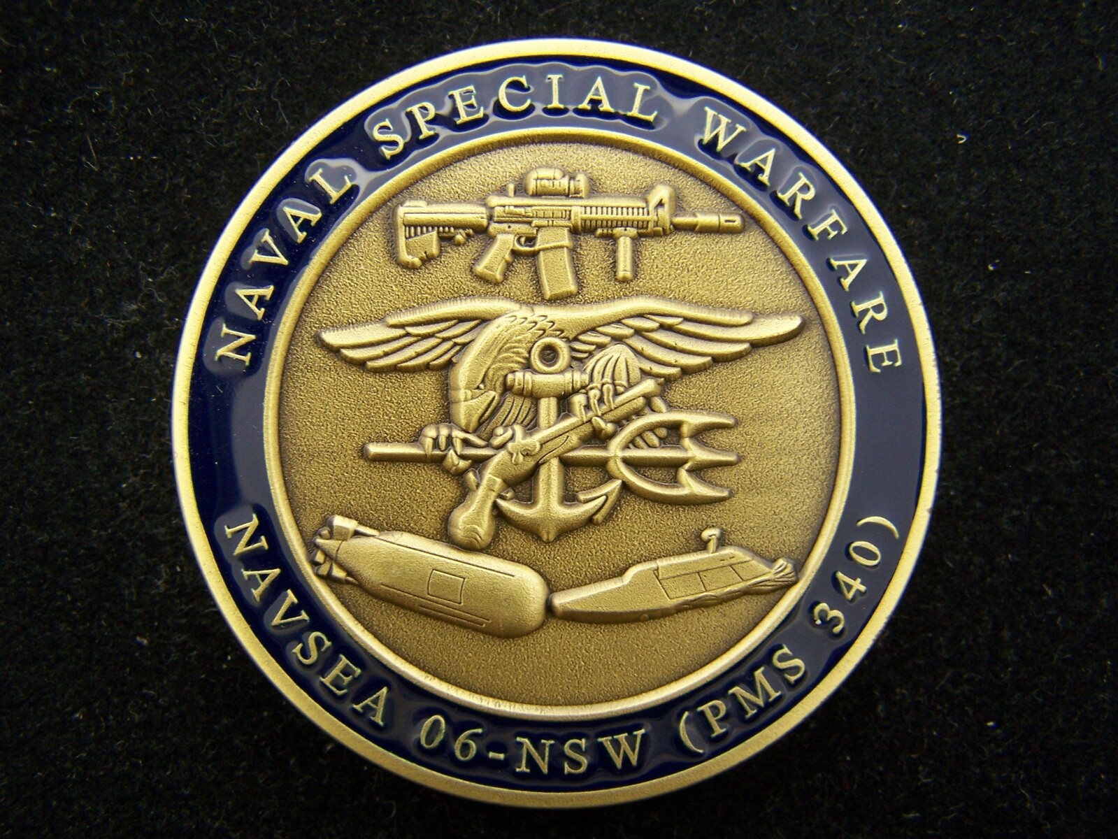 Naval Special Warfare PMS340 Challenge Coin V1 | eBay