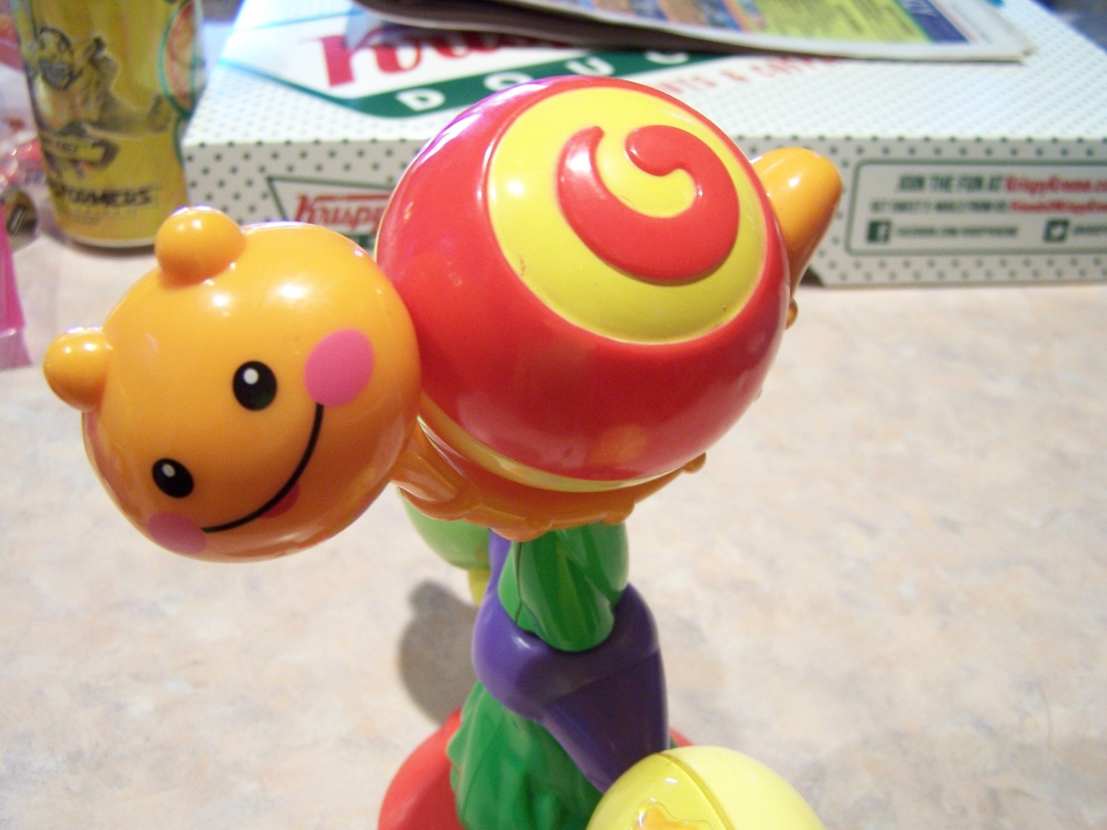 Fisher Price Suction Toy Snail/Frog/ Chick MATTEL