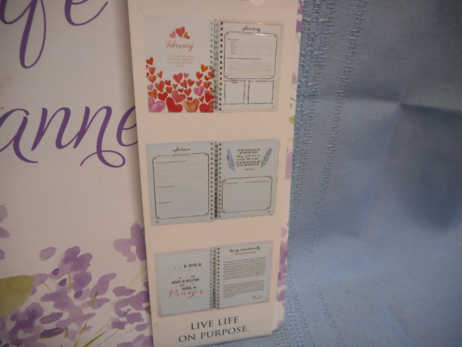 UNDATED DELUXE LIFE PLANNER Notebook Organizer Calendar Office Supplies