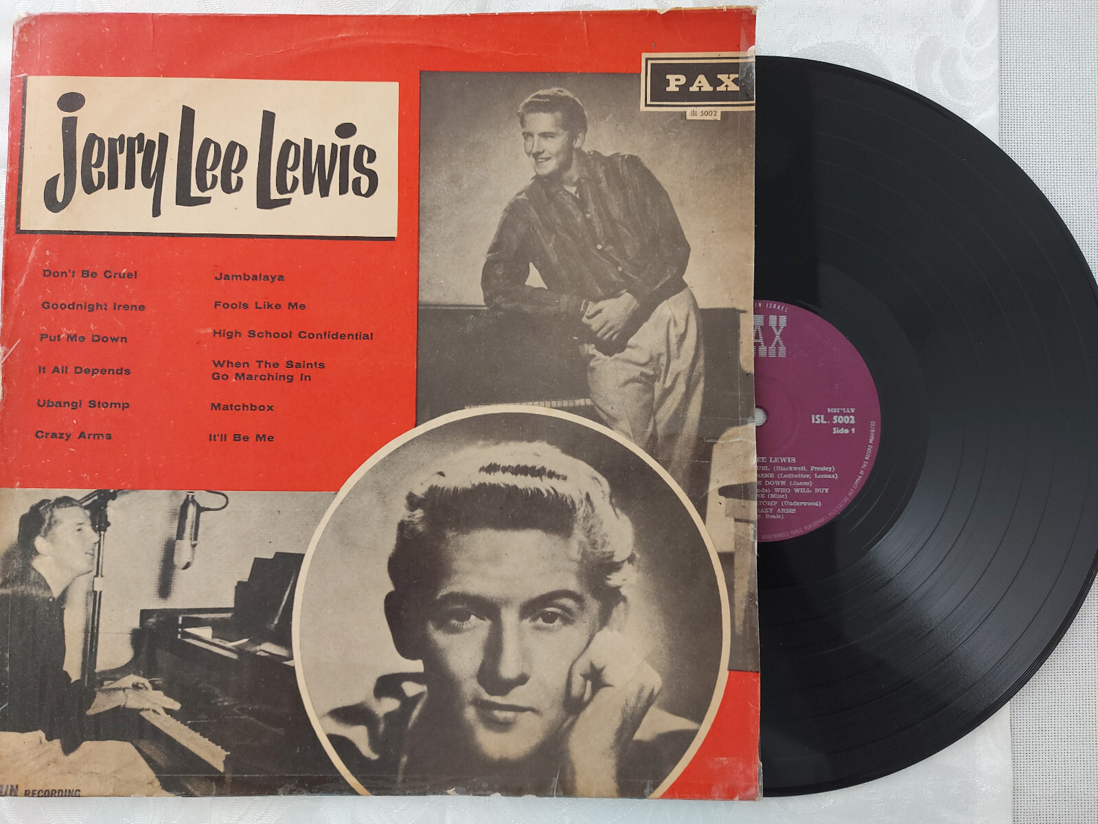 ジェリーリールイス　レコード ULTRA RARE* VINYL LP 12
