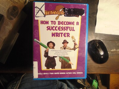 KIDZ INVESTIGATION HOW TO BECOME A SUCCESSFUL WRITER DVD EX LIBRARY