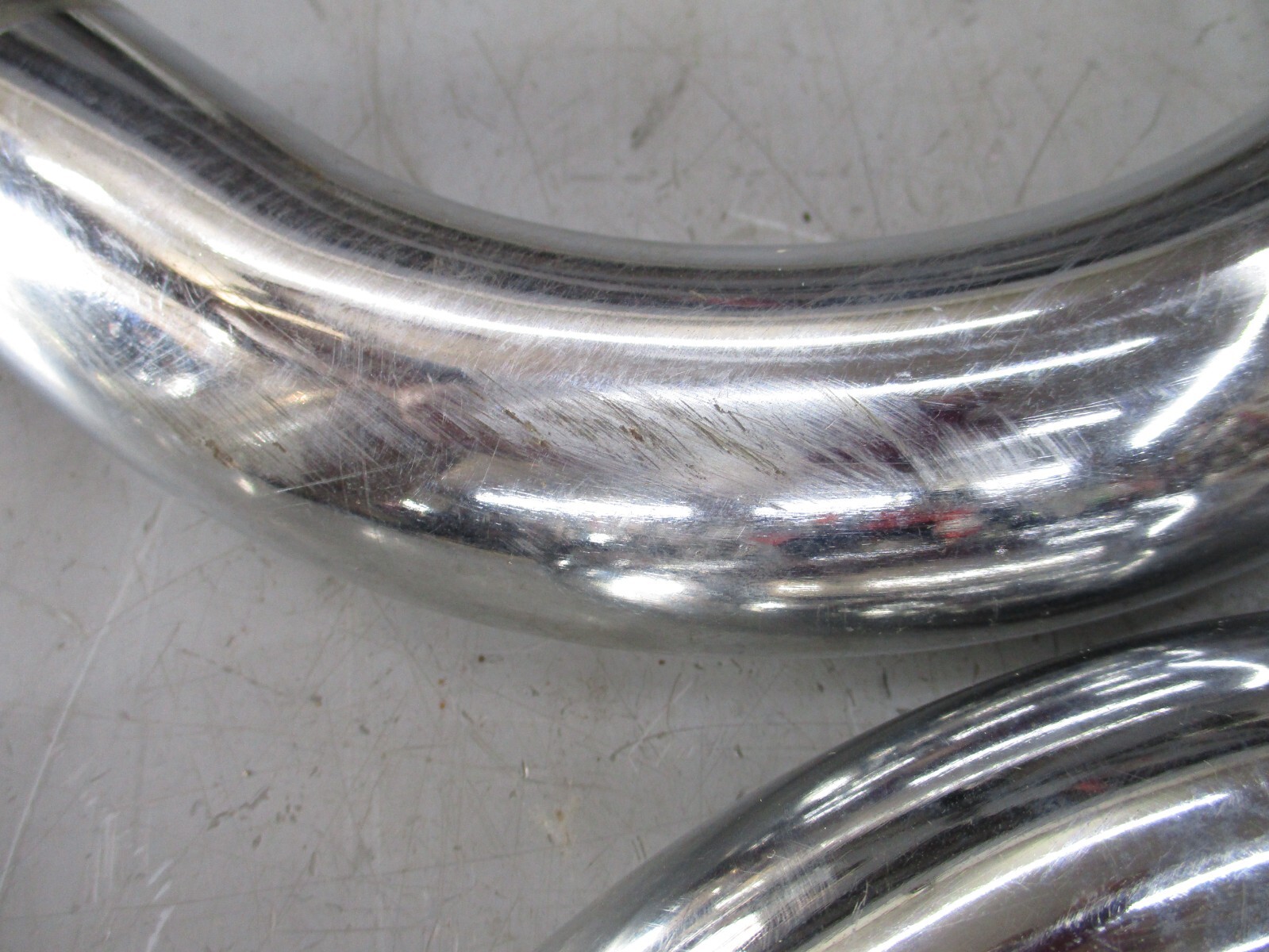 1975 SUZUKI T500 GT 500 EXHAUST MUFFLER HEAD PIPES PIPE